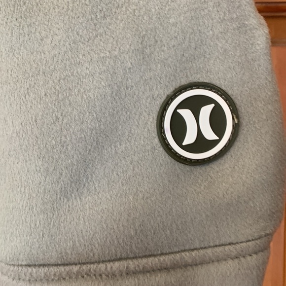 NWT womens small Hurley Olive Tilden mixed media quilt jacket - Picture 3 of 4